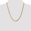 Black Bow Jewelry 4.75mm, 14k Yellow Gold, Solid Beveled Curb Chain Necklace - 2 of 4