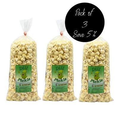 Gold Dust Kettle Corn 8 oz Dill Pickle Popcorn - Pack of 3