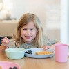 LunaLulinlk Kid-Sized Bamboo Plates, 4 Pack, Without Lids - 4 of 4