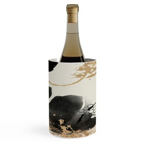 Sheila Wenzel-Ganny Black Ink Abstract Wine Chiller - Deny Designs - 1 of 2