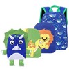 Cute Toddler Bag Face Changing Animal Backpack Cartoon Mini Travel Bag for Baby Girl Boy 2-6 Years - 2 of 4