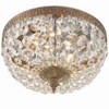 Crystorama Lighting Ceiling Mount 2 - Light Flush Mount in  Olde Brass - 2 of 4