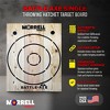 Morrell Targets Battle Axe Single Wood Throwing Target Board with Metal Chain for Outdoor and Camping Axes, Hatchets, 28 x 2.5 x 36.25 Inches, Black - 2 of 4