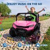24V 4WD All-Terrain Kids Electric Ride-on Dump Truck,2-Seater with Remote Control,Dump Bed - 2 of 4