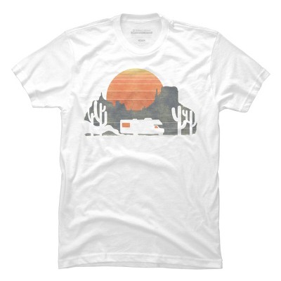 Men's Design By Humans on the road By radiomode T-Shirt