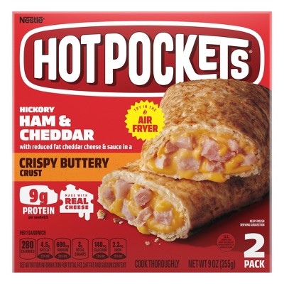 Hot Pockets Sandwiches, Chicken, Broccoli & Cheddar, 2 Pack, Pizza Rolls &  Pockets