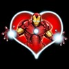 Boy's Marvel Iron Man Repulsors Heart Sweatshirt - 2 of 3
