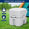 SereneLife Outdoor Portable Toilet - 20L Gallon Capacity, Travel-Friendly - 4 of 4