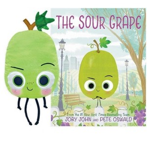 MerryMakers The Sour Grape Plush And Hardcover Book Set - 1 of 3