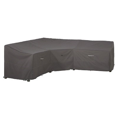 V Shaped Sectional Lounge Set Cover, L Shaped Outdoor Couch Cover