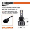 SYLVANIA 9006 LED Ultra -  Fog Lights For Cars and Trucks - Headlight Bulbs for Off Road Powersports - 6000k Cool White LED Light - Maximum Lifespan - 4 of 4