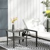 NicBex Modern Outdoor End Table Outdoor Side Table, Patio Table Small Table Outdoor Coffee Table for Backyard, Balcony, Porch - 4 of 4
