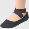 Alpine Swiss Peony Ballet Flats Shoes For Women Elastic Ankle Strap Flats Round Closed-Toe Slip On Loafers Padded for Comfort Runs Small - 2 of 4