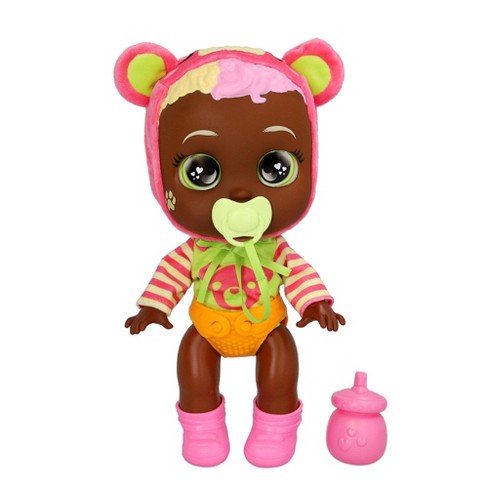 Cry Babies Day Care Charlie 12 Baby Doll W Light Up Eyes And Bear Themed Outfit Target