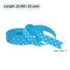 Unique Bargains Polyester Washable Soft Grosgrain Ribbons for DIY Crafts Gift - 2 of 4