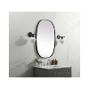Elegant Lighting Metal Frame Oval Mirror 27x40 - 3 of 4