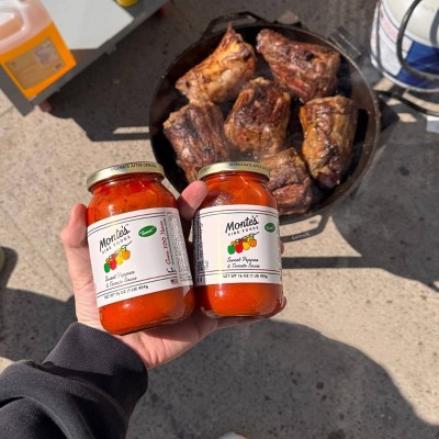 Monte's Tomato and Sweet Pepper Sauce - 24oz