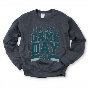 Simply Sage Market Women's Graphic Sweatshirt In My Game Day Era - Green - 1 of 4
