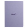 Rhodia Rhodiarama Sewn Spine Notebook - Dot grid 32 Sheets - 6 x 8 1/4 - Iris - 2 of 3