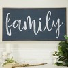 VIP Wood 31.5 in. Blue Family Script Wall Sign - 4 of 4