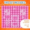 Strictly Briks Toy Building Block, Beginner Bricks Stackable Baseplates, Large Pegs, Pink, 1 Piece, 12.5 x 15 Inches - 3 of 4