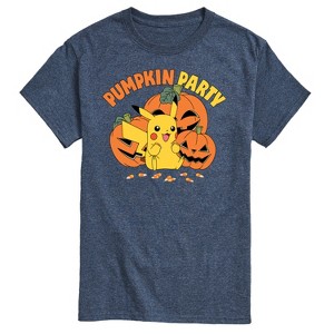 Men's - Pokémon - Pumpkin Party Short Sleeve Graphic T-Shirt - 1 of 4