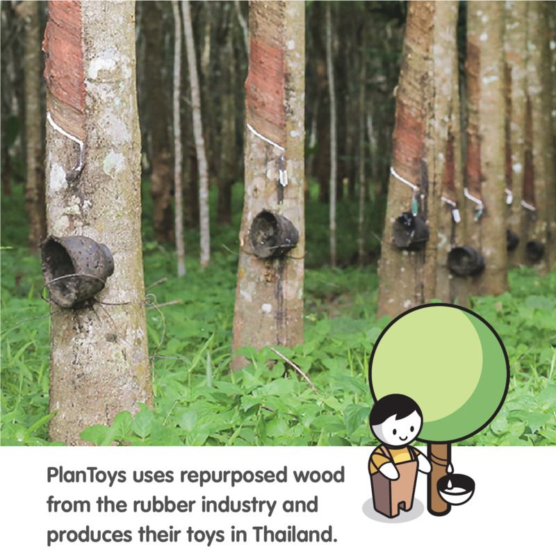 Plantoys| Wild Animals Wooden Figure Set, 4 of 9