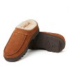 Dearfoams Men's Reed Genuine Suede Moccasin Toe Clog Slipper - image 2 of 4