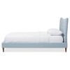 Hannah Mid - Century Modern Fabric Platform Bed - Queen - Baxton Studio - 2 of 4