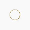 sanctuaire Dainty Chain Ring 14K Solid Gold - 3 of 3