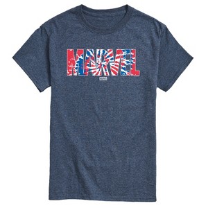 Men's - Marvel - Tie Dye Short Sleeve Graphic T-Shirt - 1 of 4