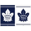 Embossed Suede, Toronto Maple Leafs Double Sided Indoor Outdoor Decor 18" x 12.5" - 2 of 4