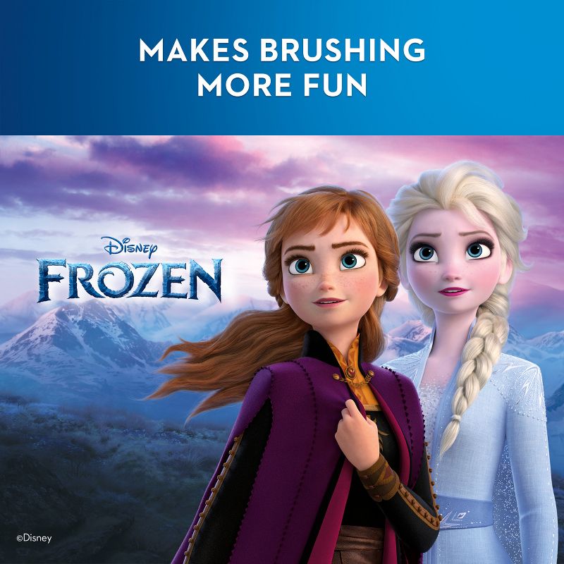 Oral-B Kids Electric Toothbrush featuring Disney&#39;s Frozen, for Kids 3+, 5 of 14