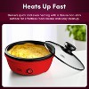 Elite Cuisine 8.5" Round Mini Skillet with Glass Lid - 3 of 4