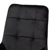 2pc Gavino Metal Dining Chair Set - Baxton Studio - 4 of 4