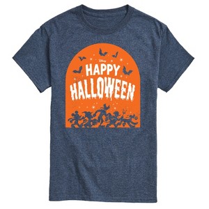 Men's - Disney - Happy Halloween Tombstone Short Sleeve Graphic T-Shirt - 1 of 4