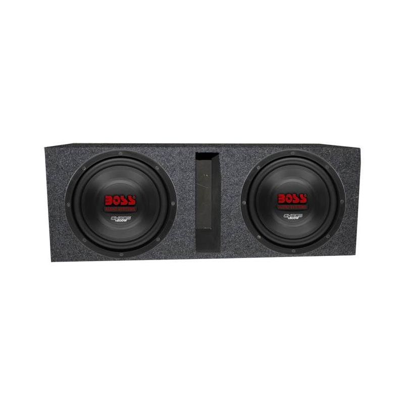 2) Boss CH10DVC 10" 3000W Car Subwoofers Subs Woofers 4 Ohm+Vented Box Enclosure, 1 of 7