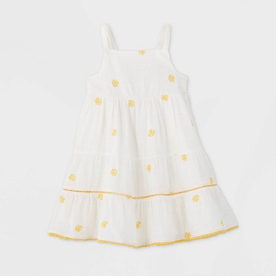 girls embroidered dress