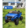 Toyota Licensed 24V Kids Ride-On Car, 2-Seater Electric Off-Road Truck with Parental Remote Control, Bluetooth Music, LED Lights, 4x550W Motors - 2 of 4