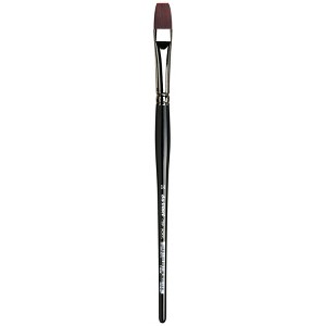 da Vinci TOP-ACRYL Bright Red-Brown Brush, Synthetic, Acrylic & Oil, Flat, Series 7185K, Size 14 - 1 of 3