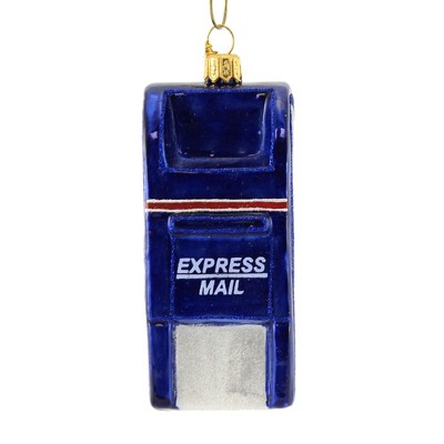 Holiday Ornament 4.0" Express Mail Usps Postal Letter Postage  -  Tree Ornaments