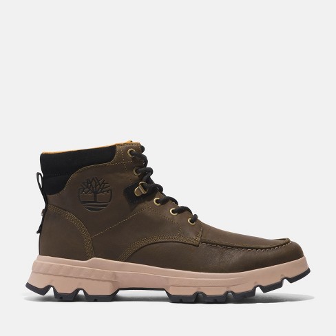 Timberland Men's Timberland originals Ultra Mid Boot, Olive Full-grain ...