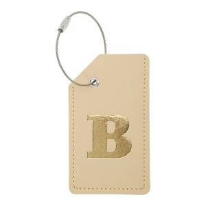 Unique Bargains Luggage Tag Khaki 1 Pc - 1 of 4