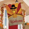 Briarwood Lane House Flag 40x28 For Outdoor Turkey Thanksgiving Burlap For Thanksgiving House Flag - 4 of 4