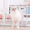 Carlson Extra Wide Gate with Door for Dog Crate - White - 4 of 4
