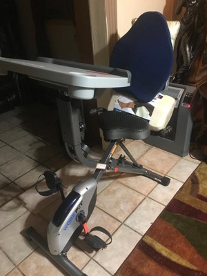 Exerpeutic exerwork 1000 fully discount adjustable desk folding exercise bike