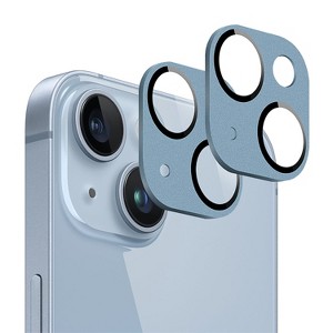 SAHARA - ZeroDamage Camera Lens Protector (2-Pack) - iPhone 14 and iPhone 14 Plus - 1 of 4