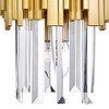 CWI Lighting Deco 1 Light Wall Light With Medallion Gold Finish - 4 of 4