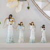 Pavilion Gift Company - Nana - 5.5" Angel Holding Flowers - Decorative Objects - 3 of 4