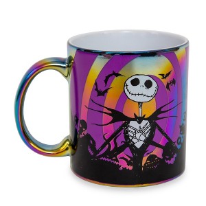 Silver Buffalo Disney The Nightmare Before Christmas Hypno Jack Ceramic Mug | Holds 20 Ounces - 1 of 4
